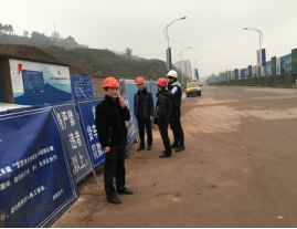 開展工地安全工作檢查，確保工程現(xiàn)場安全