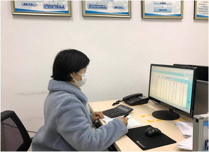 營銷部水費(fèi)賬務(wù)組全力做好疫情防控供水服務(wù)保障