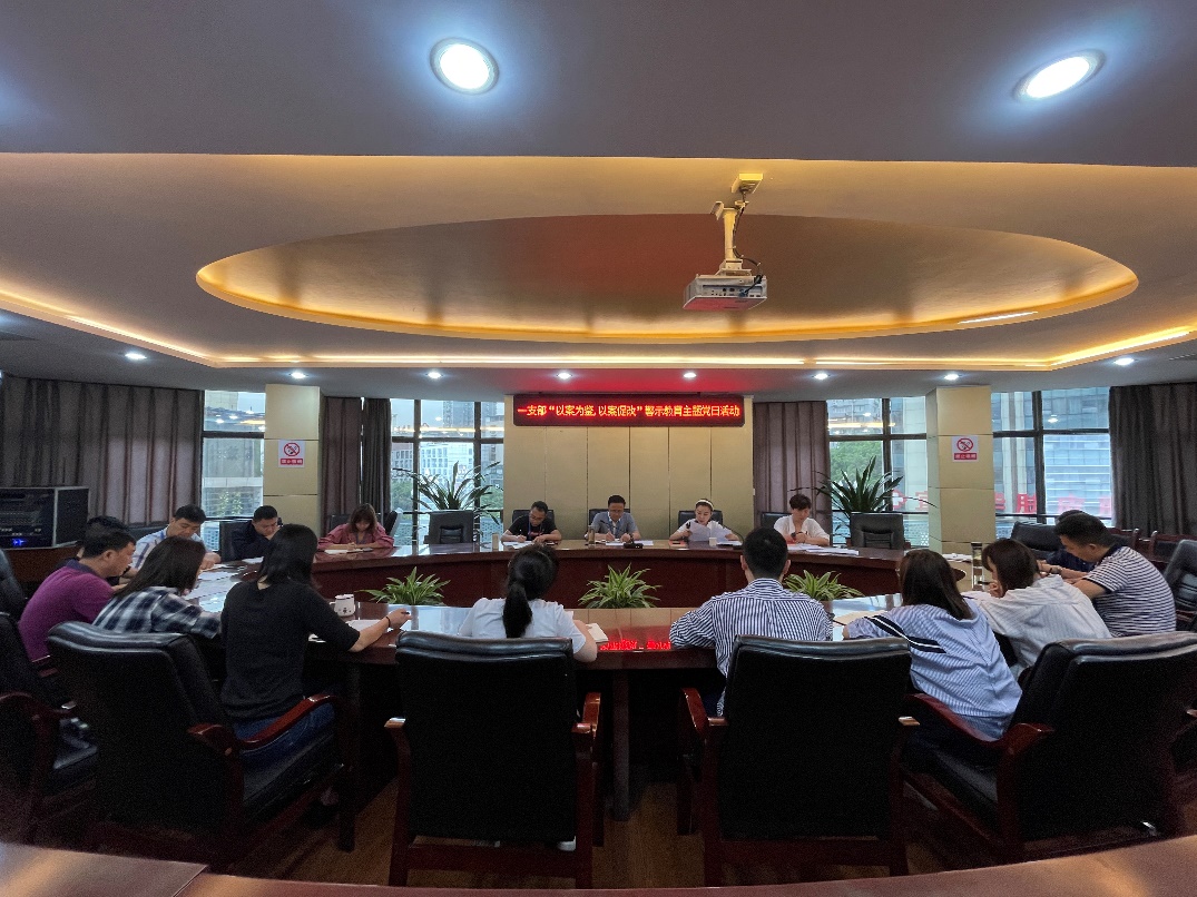 公司一支部召開“以案為鑒,以案促改” 警示教育主題黨日活動(dòng)