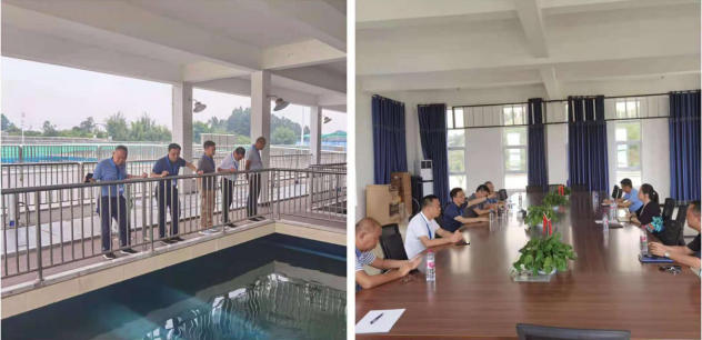 清源水務(wù)集團(tuán)黨委書記、董事長周燕賓率隊到臨港公司開展安全生產(chǎn)檢查工作