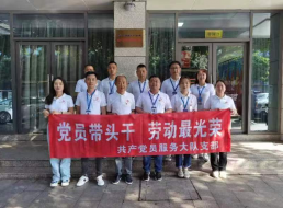共產(chǎn)黨員服務(wù)大隊(duì)支部開展 “黨員帶頭干·勞動最光榮”主題黨日活動